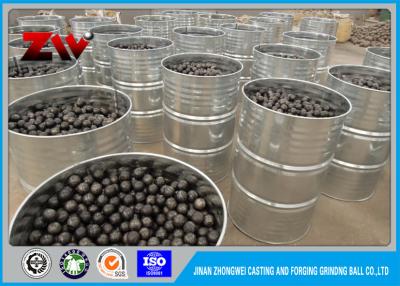 China Mineral Processing High Hardness cast and forged steel grinding balls for ball mill for sale
