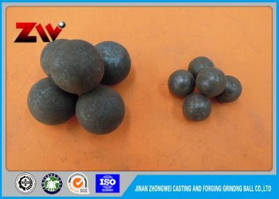China 20mm-150mm Stahl geschmiedete reibende Ball-Medien für reibenden Mineralprozeß zu verkaufen