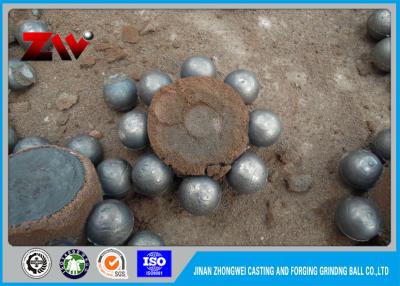 China Cement plant use Forging Forming Cast Iron Balls with Low Breakage for sale
