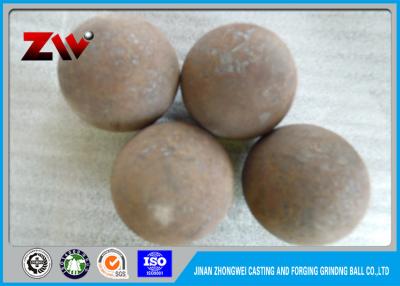 China Industrial Mineral Processing Cast mill forged grinding ball High Strength for sale