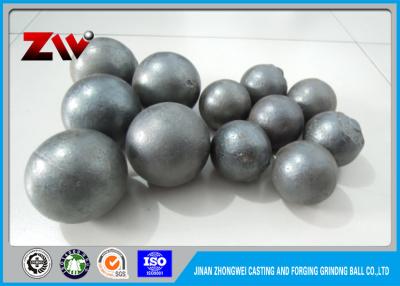 China 45# 60Mn B2 forged grinding steel ball HRC 55 65  for mining and cement plant for sale