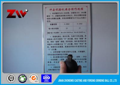 Κίνα Καλή ένδυση - ανθεκτικές σφυρηλατημένες αλέθοντας σφαίρες χάλυβα για τα μέσα μύλων σφαιρών προς πώληση