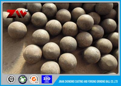 China 20mm to 150mm Low wear rate casting and forged grinding steel ball for sale