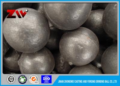 China Oil quenching high Cr 18 Forged Grinding Steel Balls for Mining / Power Plant for sale