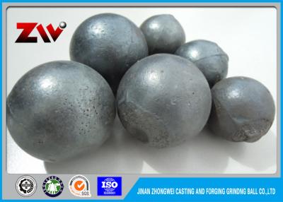 China Industrial High Performance forged grinding steel ball , AISI Standard and ISO9001 for sale