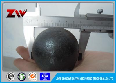 China Cement plant high chrome casting grinding steel ball / ISO 9001-2008 for sale