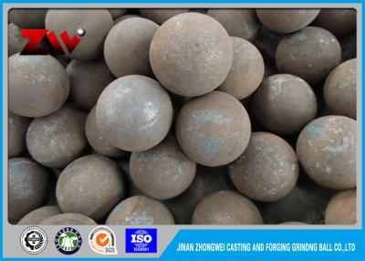 China Mineral Processing 25mm High hardness hot rolling steel balls 60Mn HRC 65-68 for sale