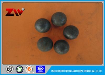 China High impact value casting and forging grinding steel media balls B2 / 60Mn /  45# for sale