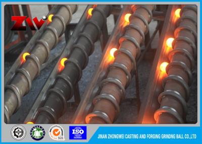 China Stahl B3 schmiedete Ballmühlbälle für SAG-Mühle, AG-Ballmühlzerkleinerungsmaschinenreiben zu verkaufen