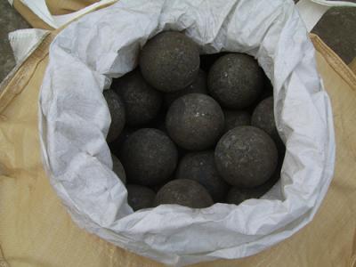 China C45 60Mn B2 B3 Mines HRC 60 Forged Steel Balls Used For Cement Plant for sale
