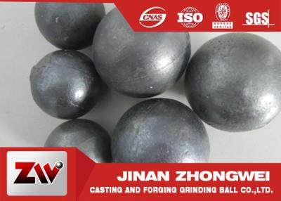 China Highly Hardness Grinding Media Balls / Mining Cement Ball Milling Media for sale