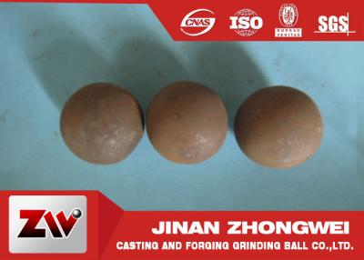 China bolas de aço de moedura B2 B3 de 20mm - de 150mm materiais na mineração do ouro e do cobre à venda