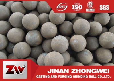 China Mineral used forged steel balls B2 B3 60mn material HRC 55-65 for sale
