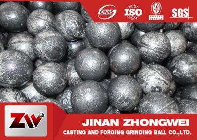 China Desgaste alto - bolas de aço resistentes para o moinho de bola com baixa taxa quebrada à venda
