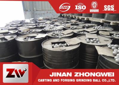 中国 低い摩耗率の粉砕の鋼球鋳造物のそして造られる、HS 73261100 販売のため