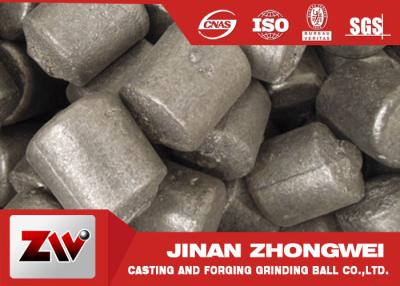 China High chrome / low chrome / medium chrome casting iron cylpebs for building material industry for sale