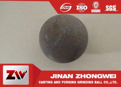China Grinding media steel ball with HRC  60-65 , abrasion resistance forged steel ball for sale