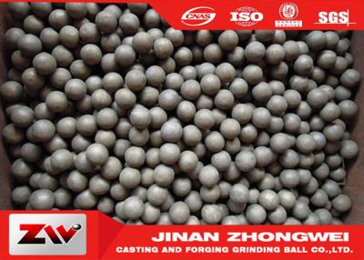 China Mining use high hardness hot rolling grinding steel balls / ball mill media for sale