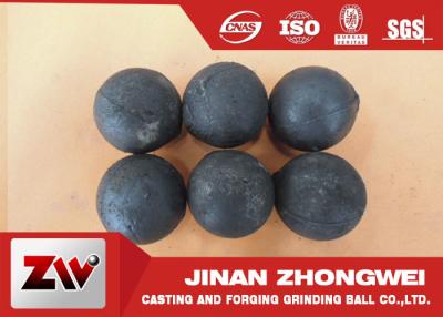 China No Breakage Grinding Steel Balls for mining and Cement / steel mill media for sale
