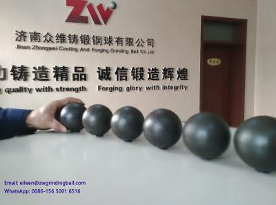 China Ferro fundido e bolas de aço de moedura forjadas à venda