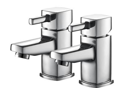 Chine Cuisine salle de bain mélangeur robinet eau chaude froide levier robinets de bassin couple T8185 à vendre