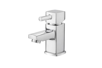 China T8182NW Brass Basin Mixer Faucet Modern Handle 145mm Height for sale