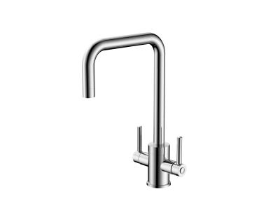 China 360 Degree Rotation Kitchen Mixer Faucet Single Lever Bath Mixer Tap Brass for sale