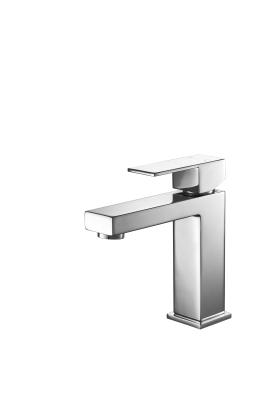 中国 Chrome Finish Brass Material Basin Mixer Faucet For Bathroom T8532W 販売のため
