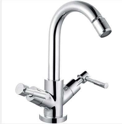 China Modern Double Handle Brass Bidet Mixer Tap For Bathroom T80531 for sale
