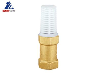 China HPB 3 Brass Vertical Check Valve With Plastic Filter for sale