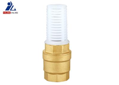 China Válvula de control vertical de cobre amarillo plástica del ABS ISO 228 válvula de control de 1 pulgada en venta