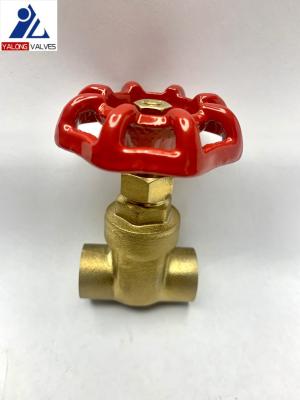 China High Pressure Valve Gate Brass With Solder Joint for sale