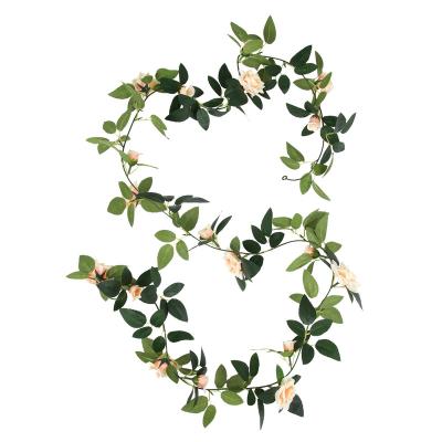 China Eco-Friendly 212cm Length Wall Hanging Plant Decoration Hanging Artificial Ivy Leaves Greenery Garland Ivy Vine For Wedding Decor for sale