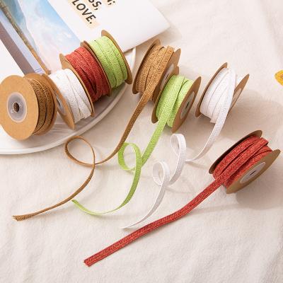 China Red 10mm Brown Twisted Paper Cord 5m Green Twisted Paper String for sale