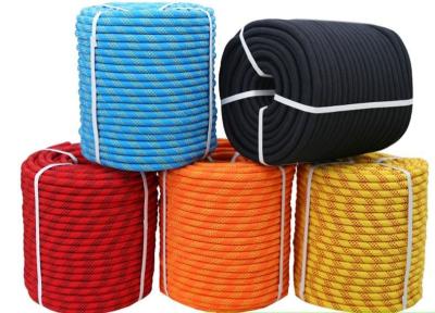 China 8mm-20mm Polypropylene Rope Blue Rescue Solid Braid Polypropylene Rope for sale