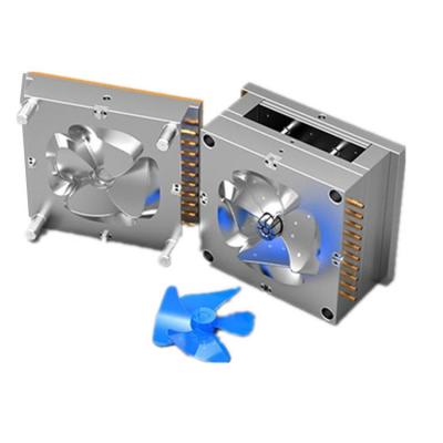Chine Plats simples du moule 3 de cavité d'injection en plastique de feuille d'axe de ventilateur électrique d'ABS à vendre