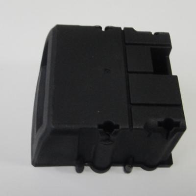 China Caixa plástica eletrônica plástica preta de peças eletrônicas de modelagem por injeção PA66 para a bateria à venda