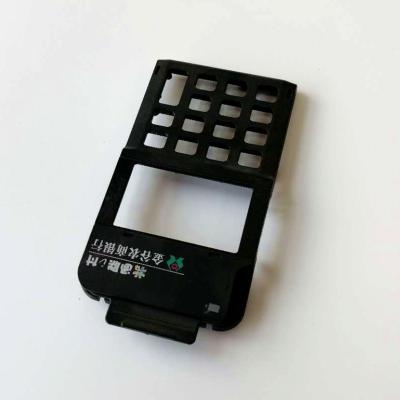 China Black Remote Electronic Outer Shell Plastic Moulding Service / InMold Labeling for sale
