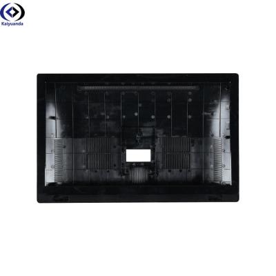 China Gloss Surface Black ABS Injection Molding Components For Computer Back Shell for sale