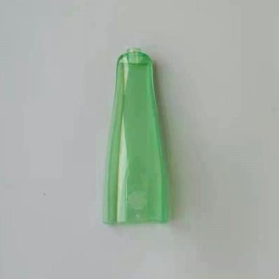 China High Polish Plastic Injection Moulding Services Green Transparent ABS Plastic Moulding Parts for sale