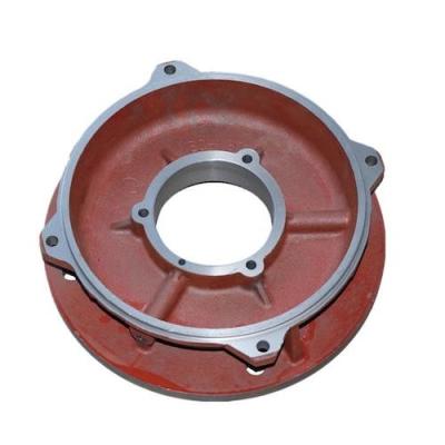 China Customized Cast Iron Parts Cast Iron Motor Back Cover Ductile Iron QT400 for sale