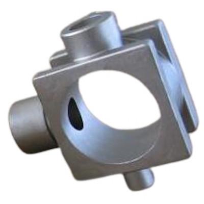 China Carbon Steel 45# Precision Steel Casting Parts Steel Bracket For Machinery Parts for sale