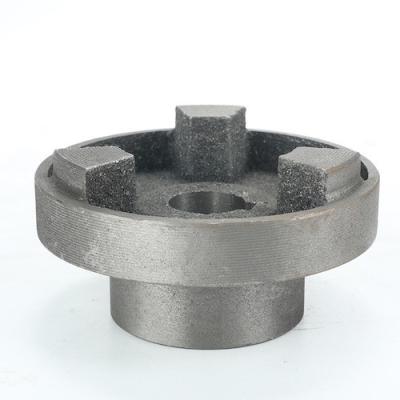 China OEM 105mm Iron Casting Three Jaw Coupling Agri Spare Parts for sale