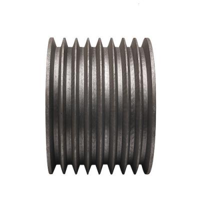 China Type C Pulley Agricultural Machinery Parts 8 Slots Cast Iron V Belt Pulley for sale