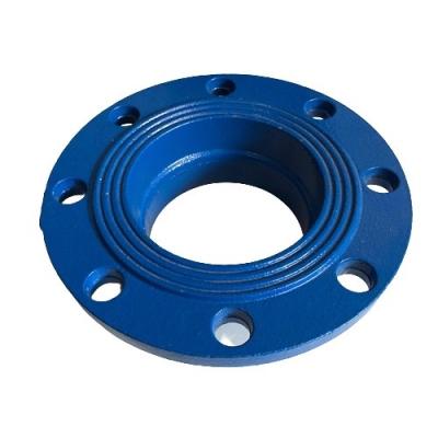 China ASTM High Temperature Cast Flange Ductile Iron Flange For Joining Pipe Lines for sale