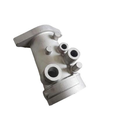China OEM ADC12 Aluminium Casting Parts Aluminum Clamp For Power System for sale