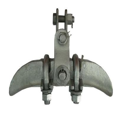 China OEM ADC12 Aluminum Casting Parts Aluminum Suspension Clamp For Power Fittings for sale