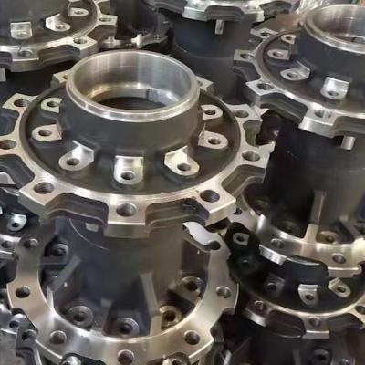 China Customized Ductile Iron Wheel Hub Metal Casting Parts With Precision Machining Te koop