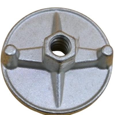 Chine Galvanized Tie Rod Wing Nuts Iron Casting Parts For Construction Formwork à vendre
