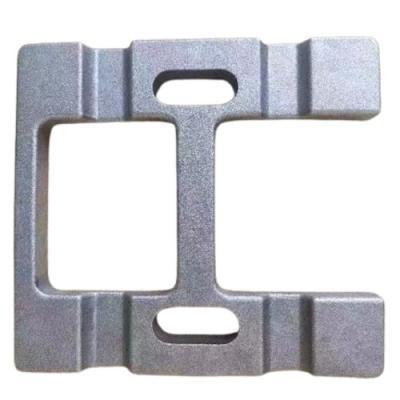 China Customized Machinery Brackets Carbon Steel Casting Parts For Conveyors Machinery Te koop